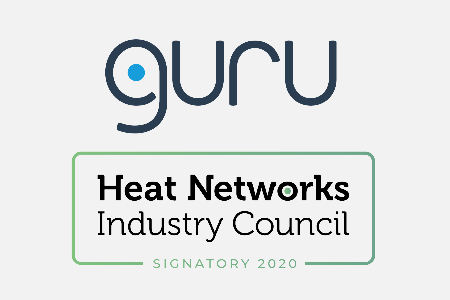 Guru Systems logo and Heat Networks Industry Council